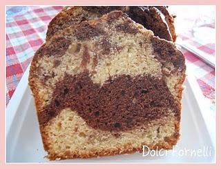 Plumcake banane e cacao