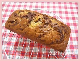 Plumcake banane e cacao