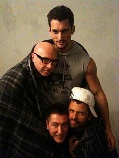 Dolce & Gabbana shooting in progress