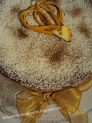 torta all'arancia e mandorle