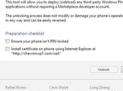 ChevronWP7: installare applicazioni fuori Marketplace
