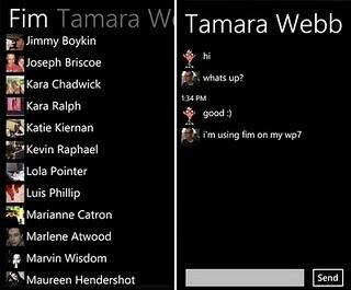 Chattare su facebook con Windows Phone 7 è possibile: ci pensa FIM