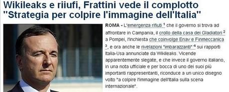 L’occhio più acuto della diplomazia italiana denuncia il “complotto” per colpire l’immagine dell’Italia.