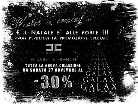 GALAX SARZANA - Special Christmas Promotion - CELYN B by ELISABETTA FRANCHI