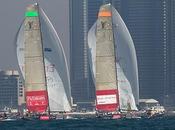 Mascalzone Latino Audi Team esce scena conquista terzo posto Louis Vuitton Trophy Dubai