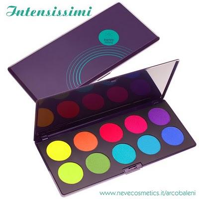 Gli Arcobaleni, le palettes secondo Neve Cosmetics