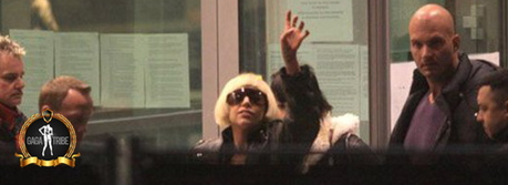 Candids: Lady GaGa lascia la Ergo Arena in Polonia