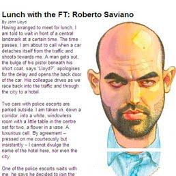 Saviano sul Financial Times