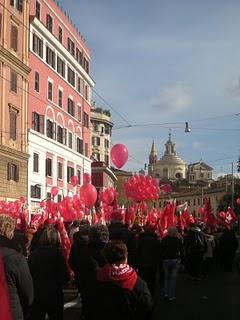 Sabato in piazza. A Roma con la CGIL: diario di una splendida giornata