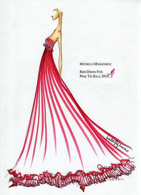 Abito Michele Miglionico for Pink Tie Ball 2010