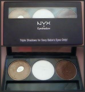 nyx eyeshadow - triple eyeshadows for sexy babe's eyes only!