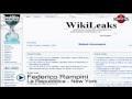 primi documenti Wikileaks sull’Italia, anzi, nostro giovane premier