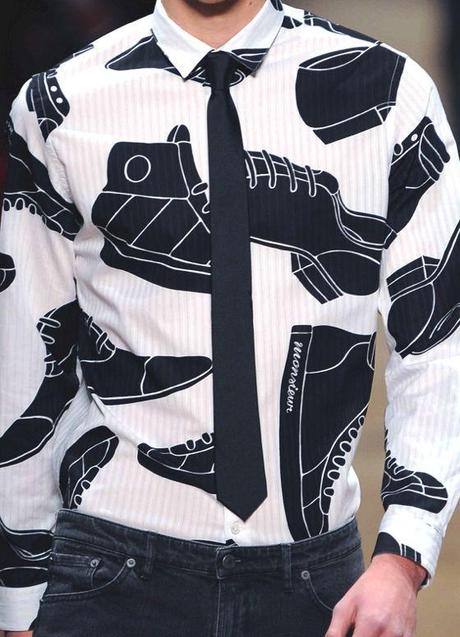 STAMPE E PATTERNS NELLE COLLEZIONI UOMO A/I 2013/14: PARIGI / 2