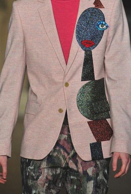 STAMPE E PATTERNS NELLE COLLEZIONI UOMO A/I 2013/14: PARIGI / 2