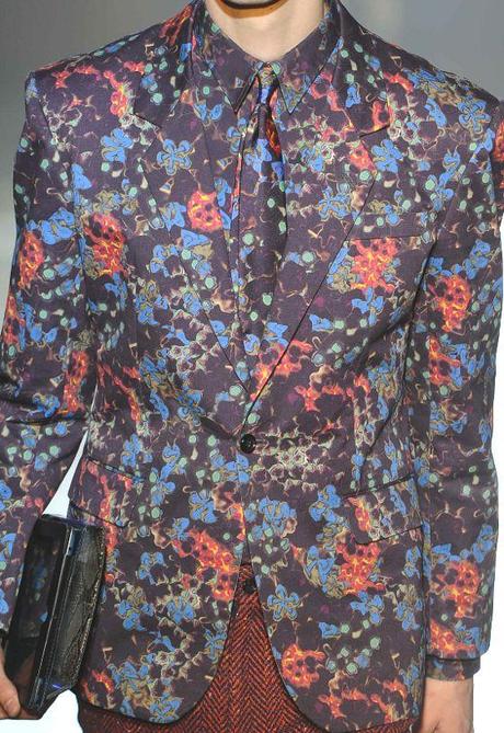 STAMPE E PATTERNS NELLE COLLEZIONI UOMO A/I 2013/14: PARIGI / 2