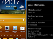 Android 4.1.2 inizia arrivare Samsung Galaxy