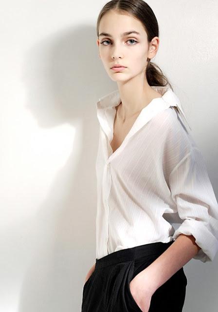 The white shirt