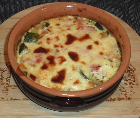 sformato zucchine e cotto