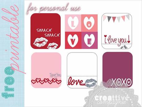 Valentine's day - FREE printable