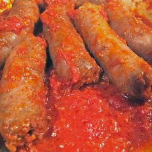 Salsiccia in umido