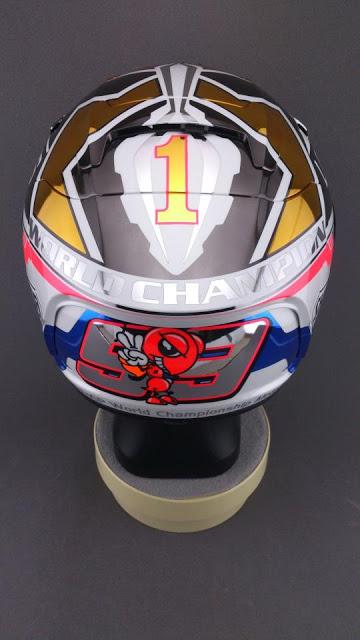 Shoei X-Spirit II M.Marquez Australia 2012 - World Champion Moto2 2012 by Drudi Performance