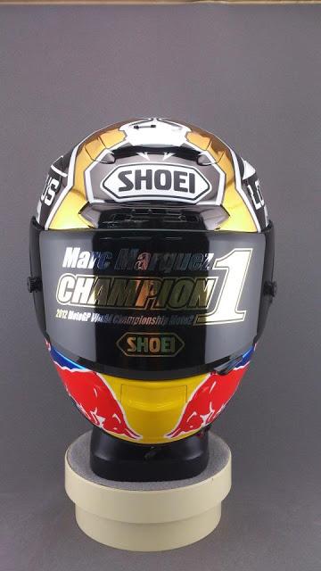 Shoei X-Spirit II M.Marquez Australia 2012 - World Champion Moto2 2012 by Drudi Performance