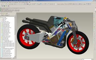 Moto 2 V4 project
