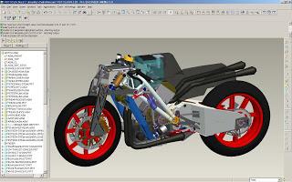 Moto 2 V4 project