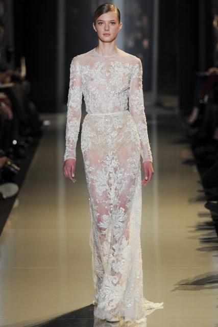 Paris Fashion Week : Elie Saab Haute Couture SS 2013