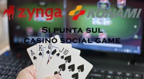 Konami punta sul casinò social game - Logo