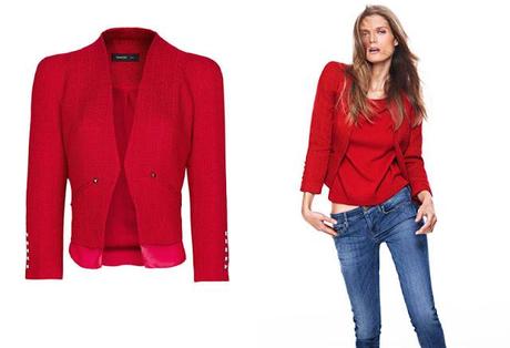 Do you love wearing red? Red looks for Mango Valentine’s Day Collection