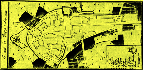 Mappa interattiva di Borgo San Donnino (Fidenza)