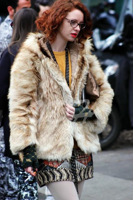 Milano Fashion Week Men 2013 Street style : Crazy eyes Leggy