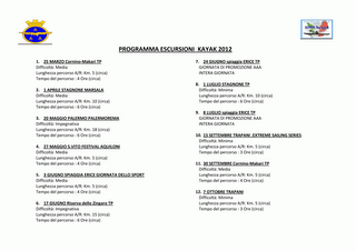 PROGRAMMA ASK 2012