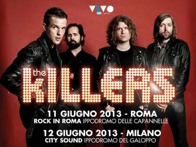 The Killers a giugno a Roma