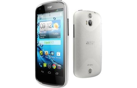 Acer rivela Liquid E1: smartphone da 4.5 pollici e Jelly Bean