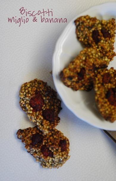 biscotti miglio banana
