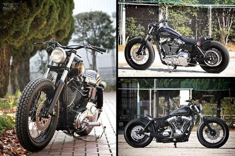 Custom Harley-Davidson FXDLMotor Garage Goods.