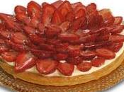 Dolce soffiato fragole