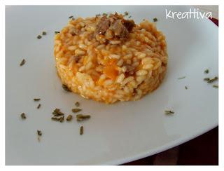 Award ricetta risotto, zucca e salsiccia