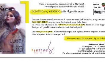 Domenica 27 Gennaio FLUTTUO in mostra al RistorArte IL MARGUTTA per il “Green Aperitif”!