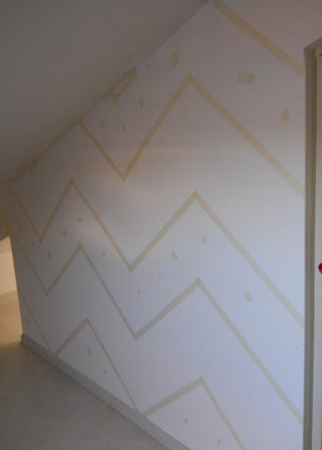 Project Chevron Wall: Painting!