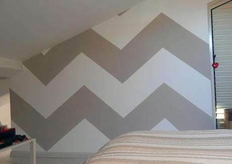 Project Chevron Wall: Painting!