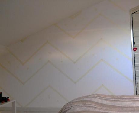 Project Chevron Wall: Painting!