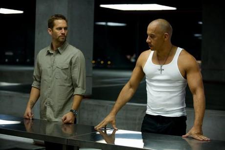 paul walker vin diesel fast six