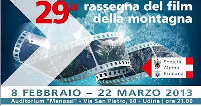 29^ RASSEGNA DEL FILM DI MONTAGNA A UDINE