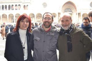 Cinzia Fontana, Umberto Ambrosoli e Agostino Alloni