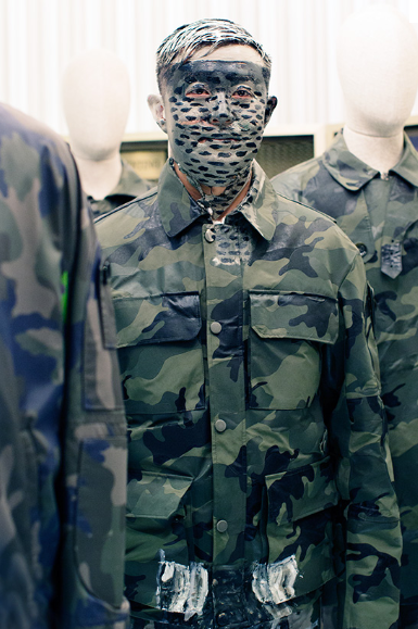 Art and fashion at Valentino’s Camouflage party