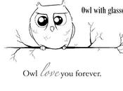 WITH GLASSES- T-shirt personalizzate!