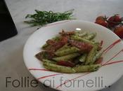 Pasta pesto rucola pomodorini
